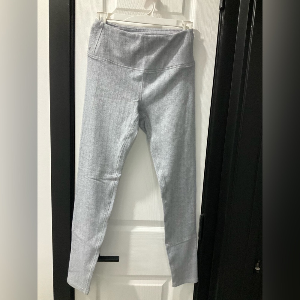 Kyodan Womens Light Gray Soft Leggings Size S